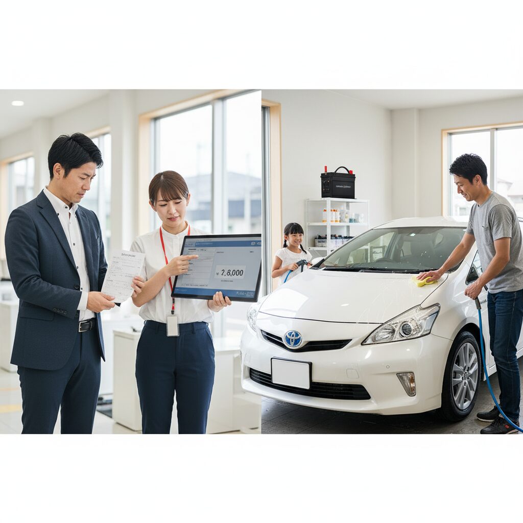 プリウスαのエンジンがかからない時の費用と予防策