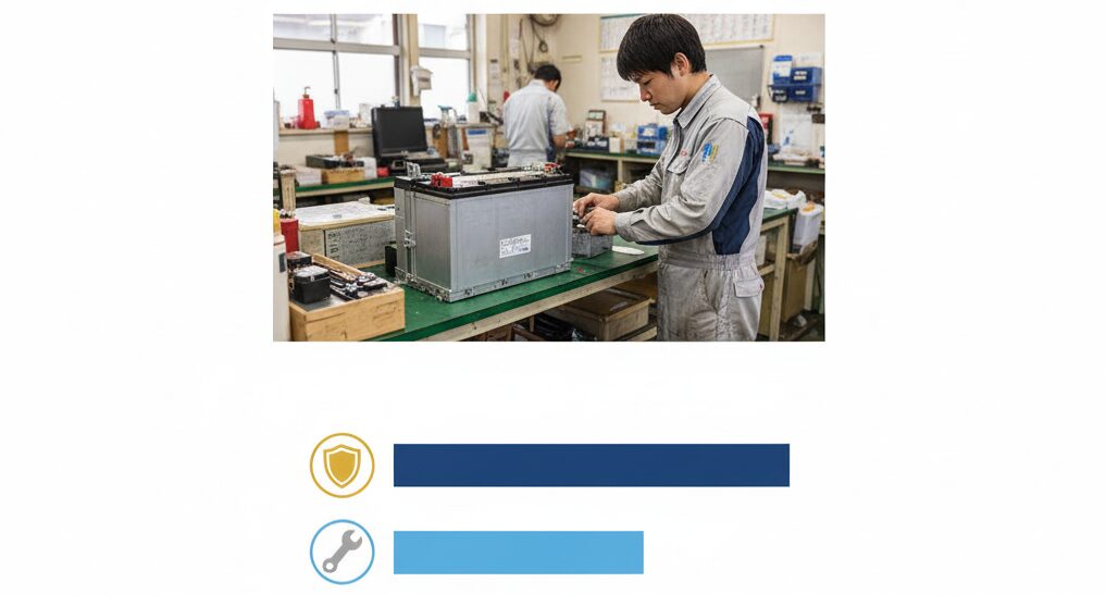 駆動用バッテリーの交換費用と値段の相場