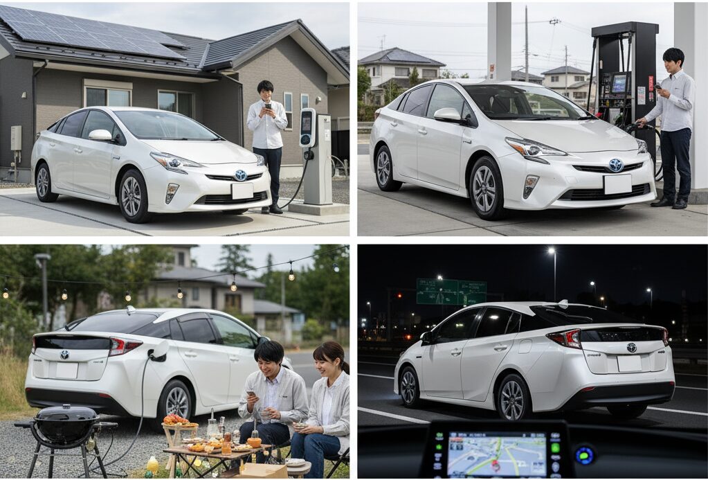 プリウスPHVとHEVの決定的な違い