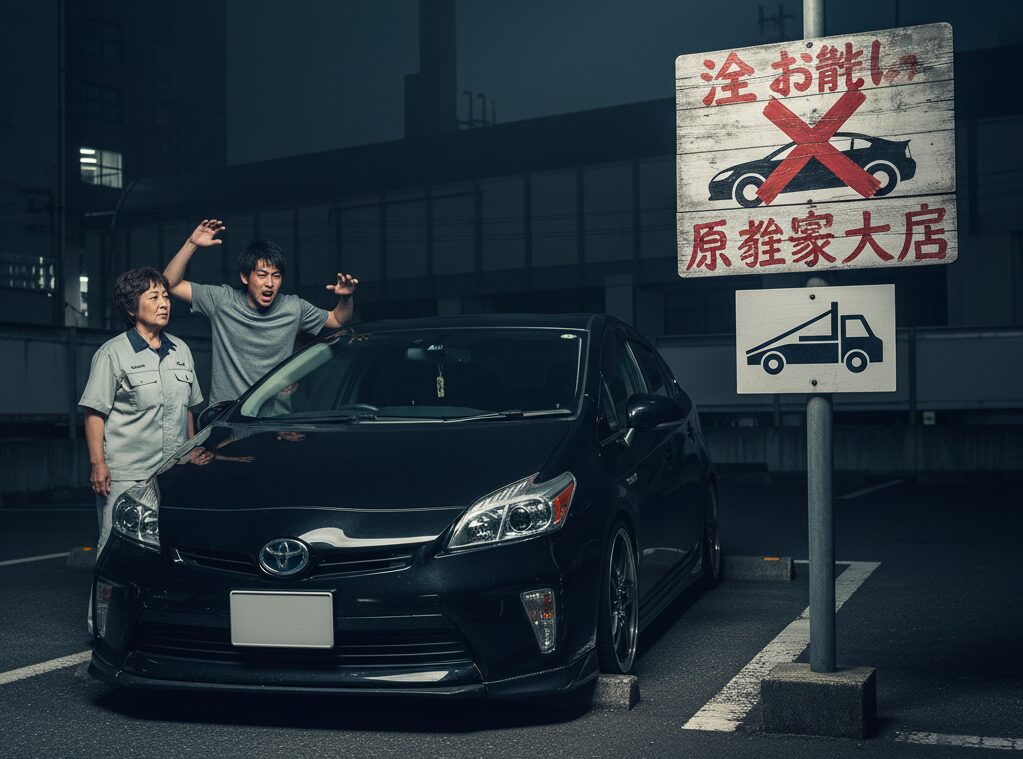 プリウスお断りの駐車場の真相