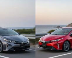 プリウスのグレーメタリックと赤はかっこいい？評判・人気など比較