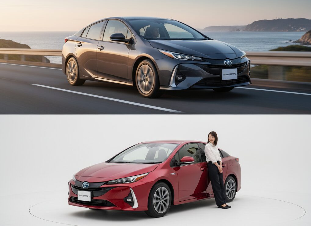 プリウスのグレーメタリックや赤はかっこいい？