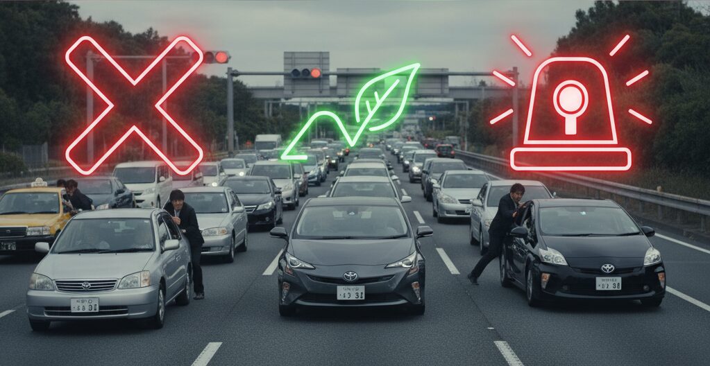 プリウスの運転 うざいと感じる要因