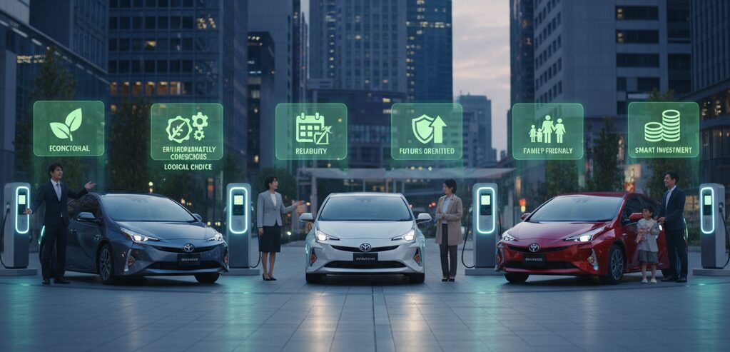 プリウスに乗る人の性格の特徴は？