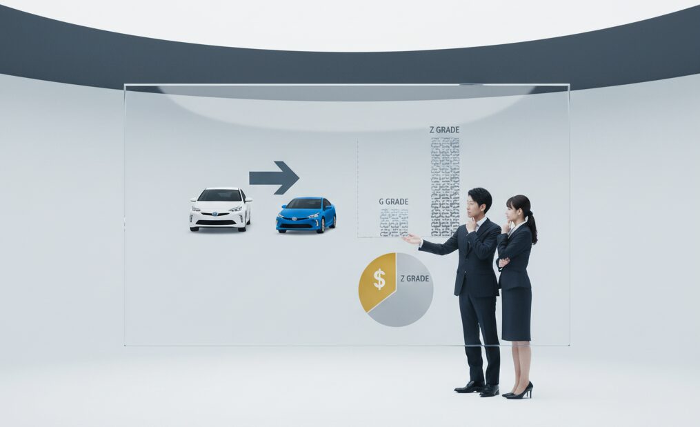 新型プリウスの売れ筋グレード分析