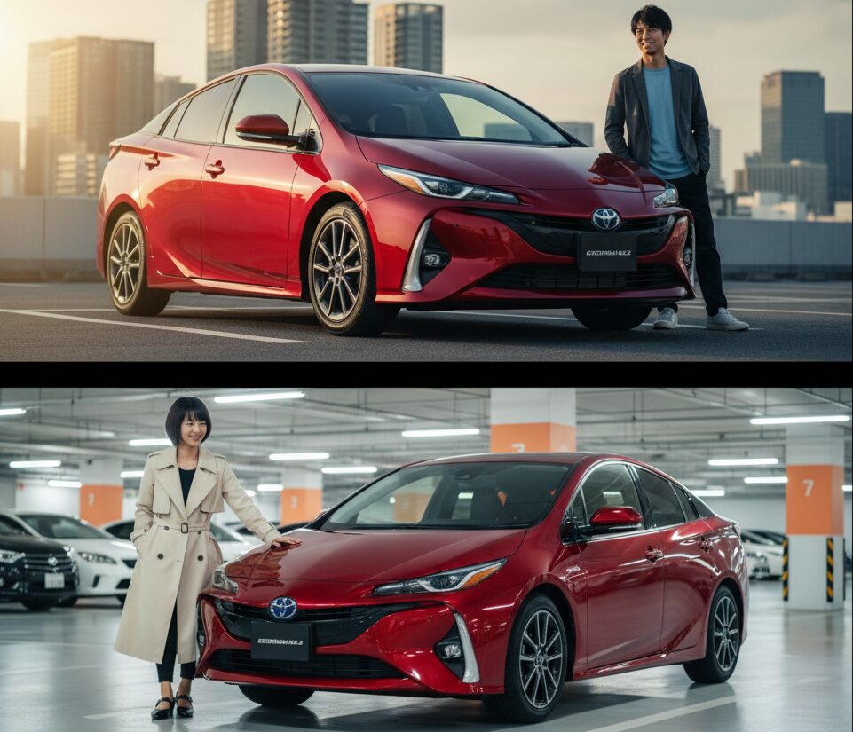 赤いプリウスは男・女どちらに人気？