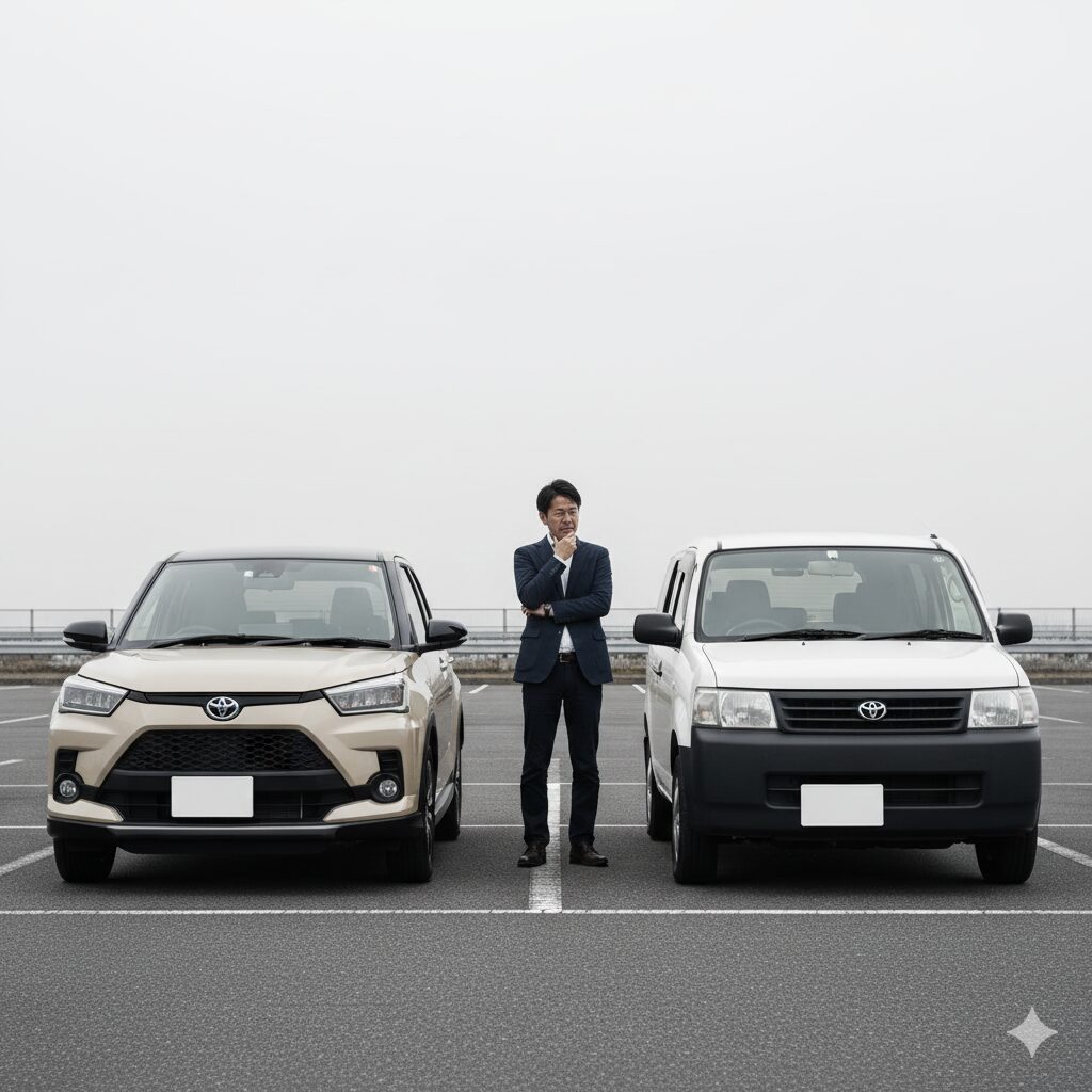 ベージュは商用車みたいで後悔するという評判