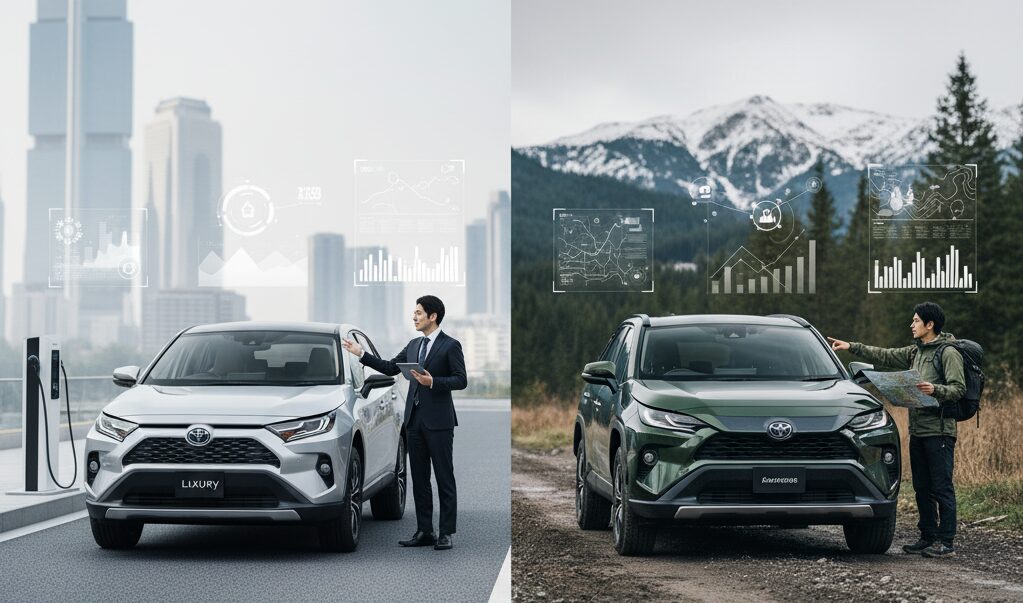 ハリアーとRAV4の価格差を比較！5視点で解説（維持費・リセールなど）