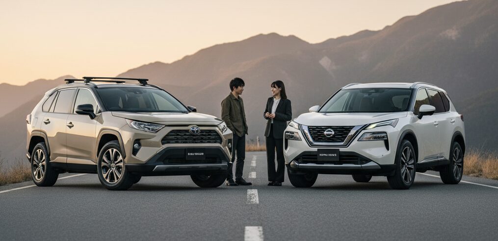 rav4とエクストレイルを比較：基本スペックと価格