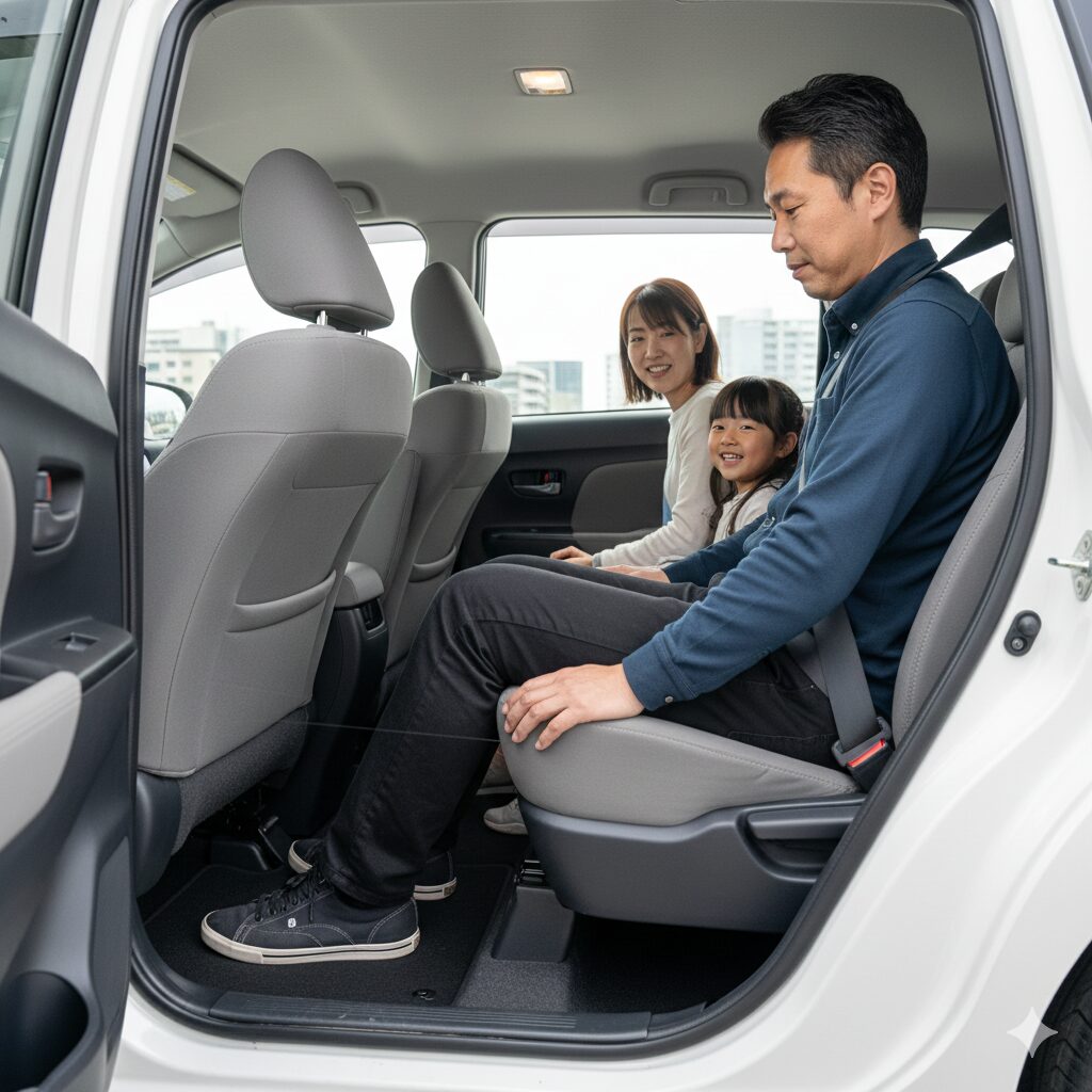 2列目スライド活用で足元空間を確保するコツ