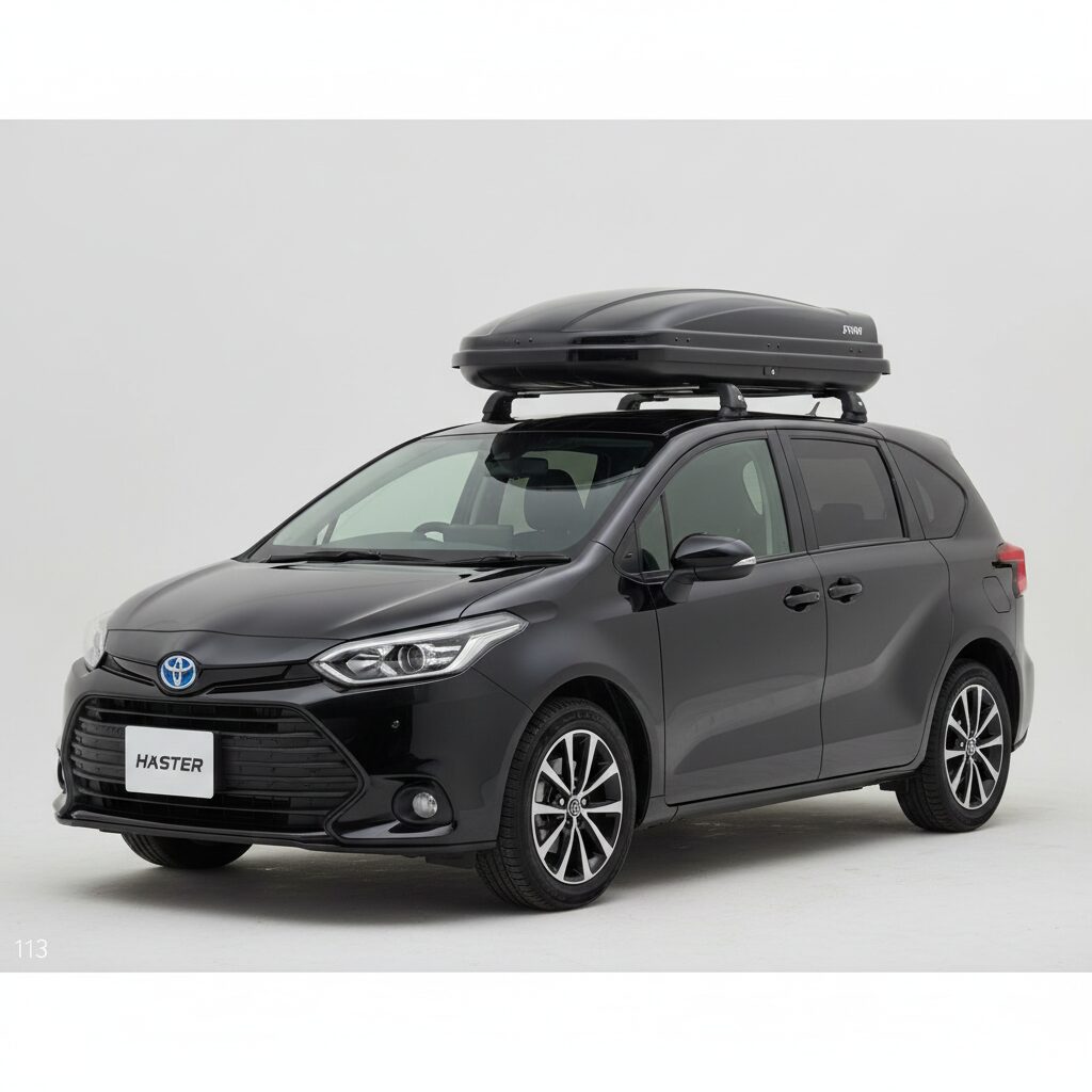 荷物が乗らない問題を解決するルーフボックス