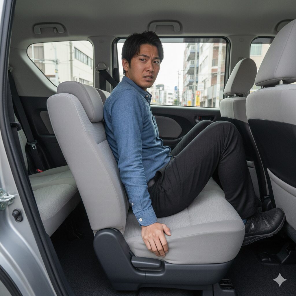 シエンタ７人乗りは大人が乗ると狭い？