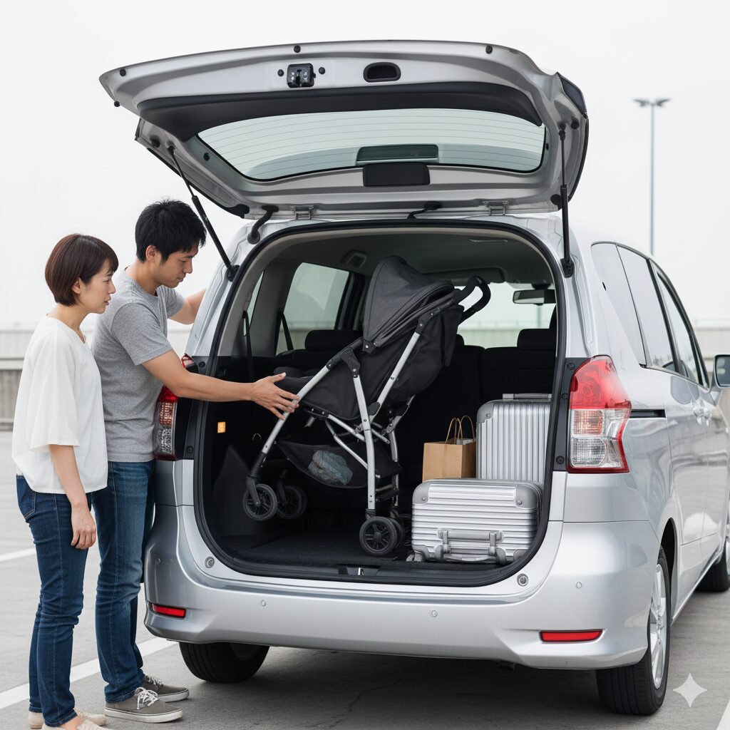 フル乗車時の荷室サイズと積載量の限界