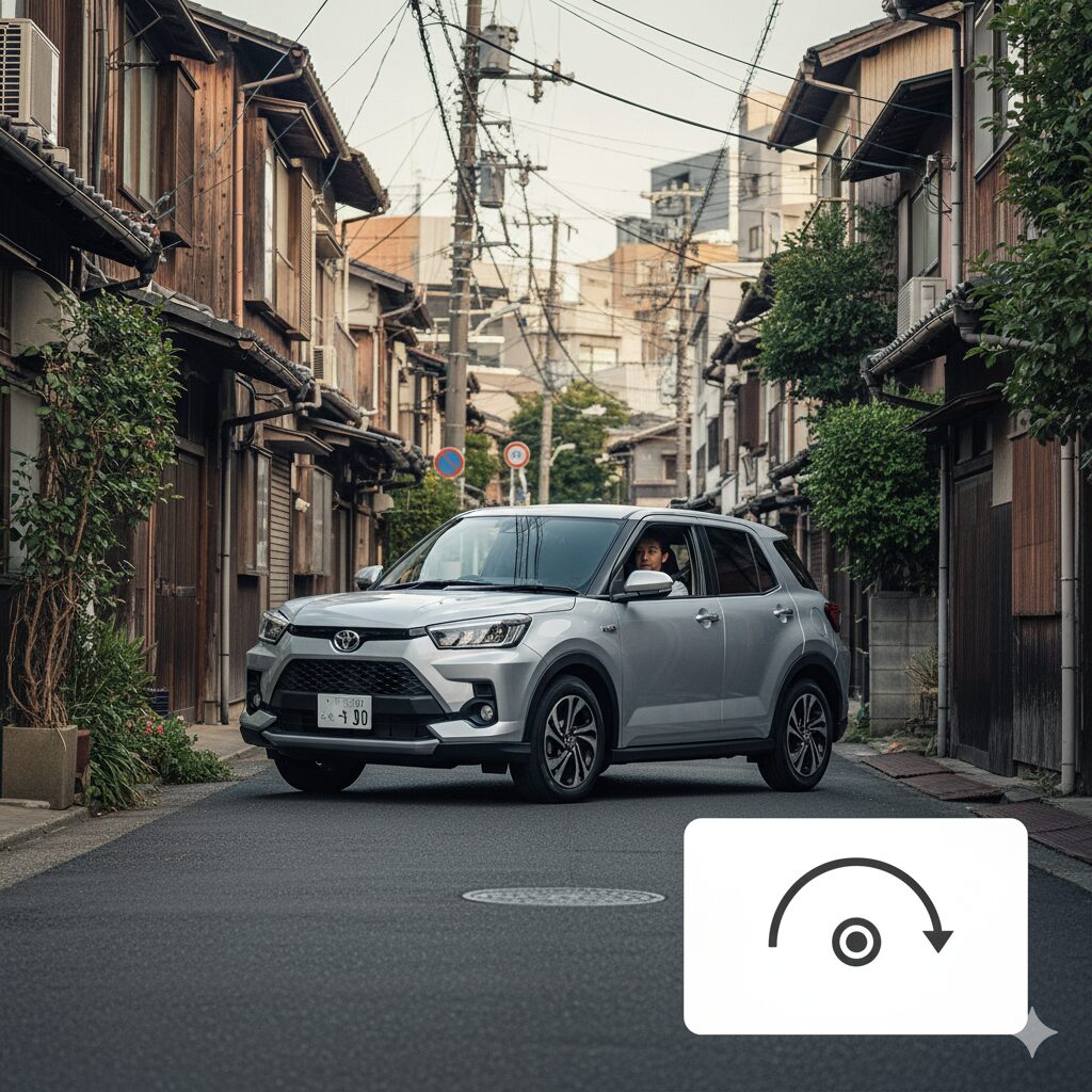 5ナンバーサイズの取り回し