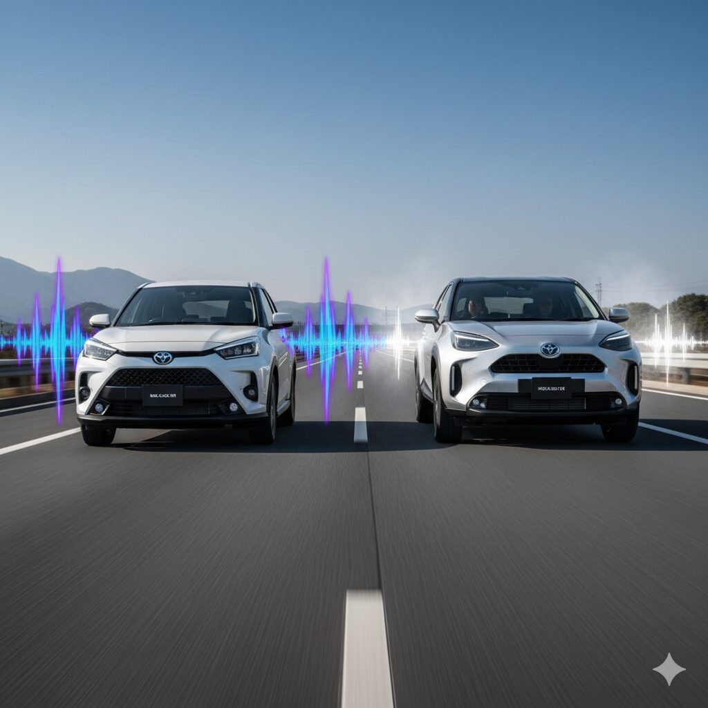 ヤリスクロスとの静粛性比較