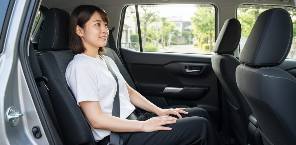 後部座席のリクライニング機能は？