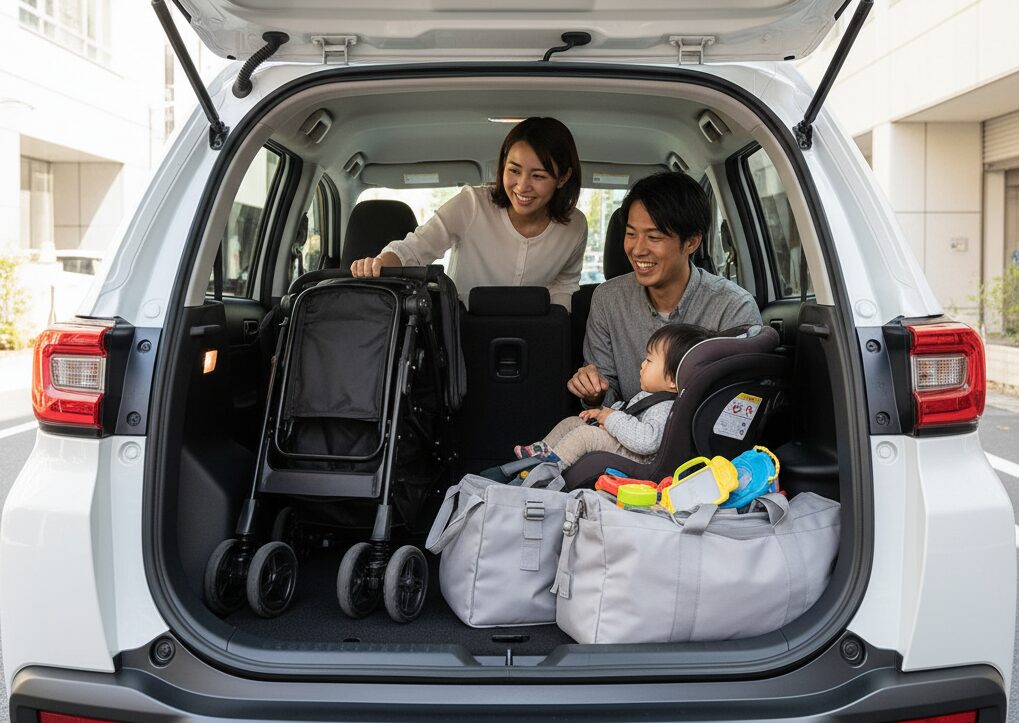 後部座席は狭い？意外な広さ