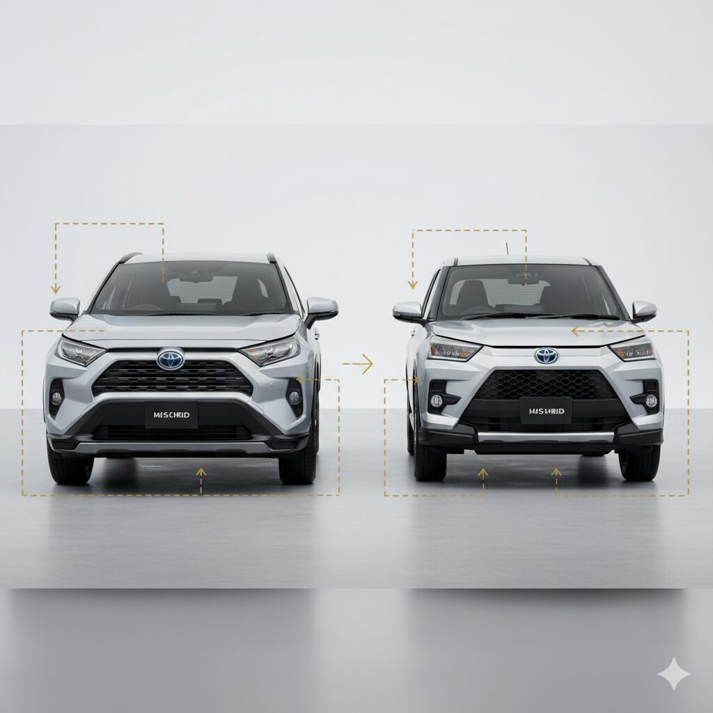 デザインはミニRAV4？