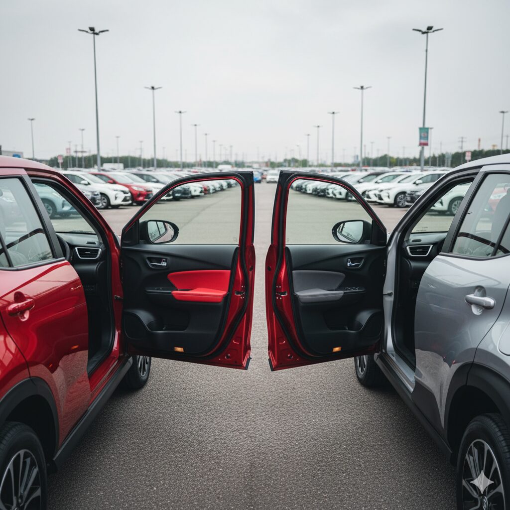 ヤリスクロスとの内装比較で後悔