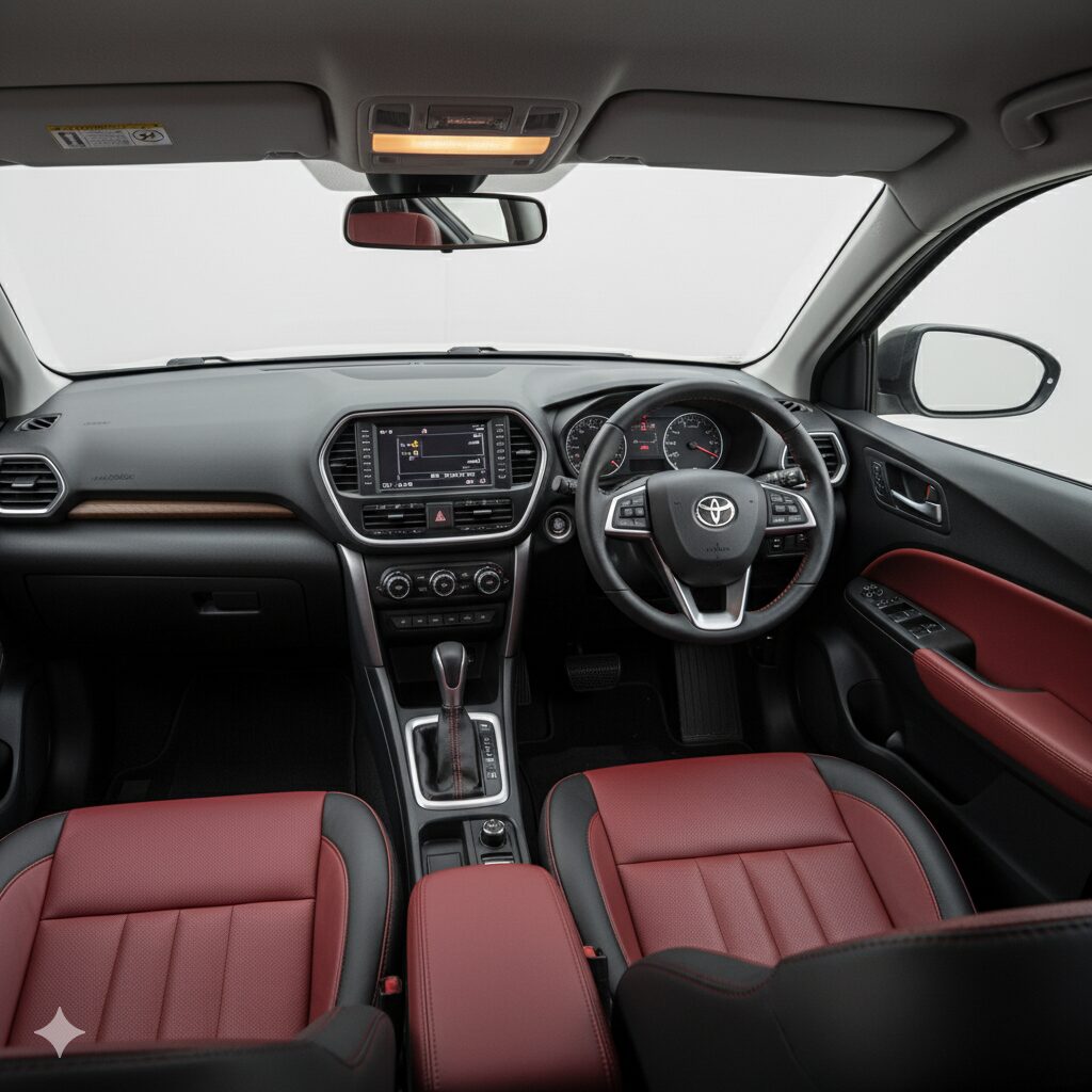 内装の赤を消すカスタム方法