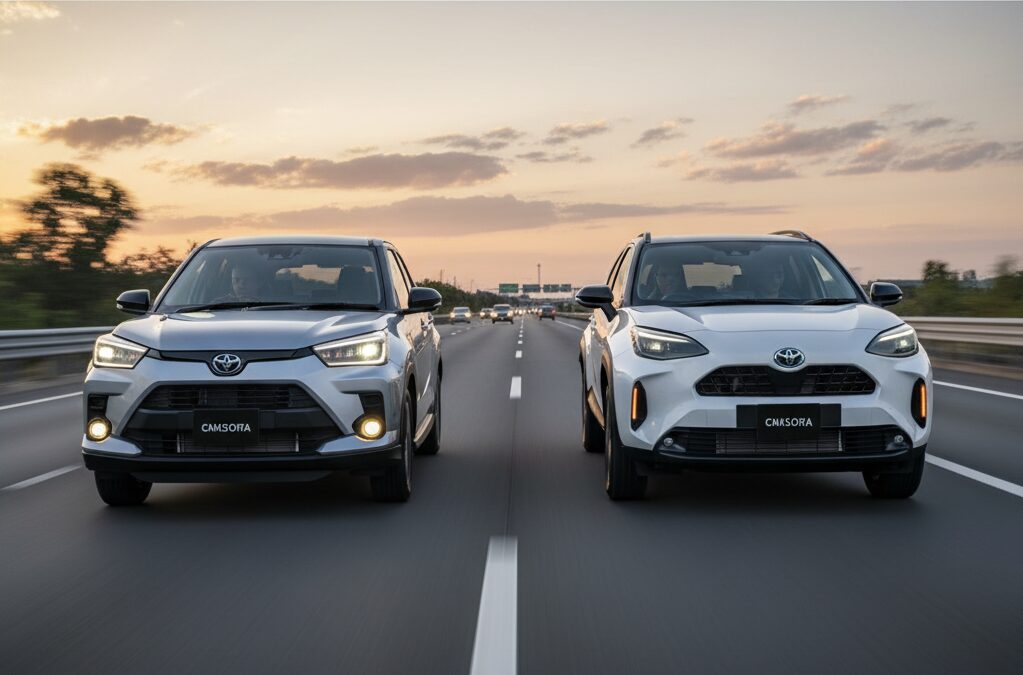 比較1：ヤリスクロスとの快適性の差