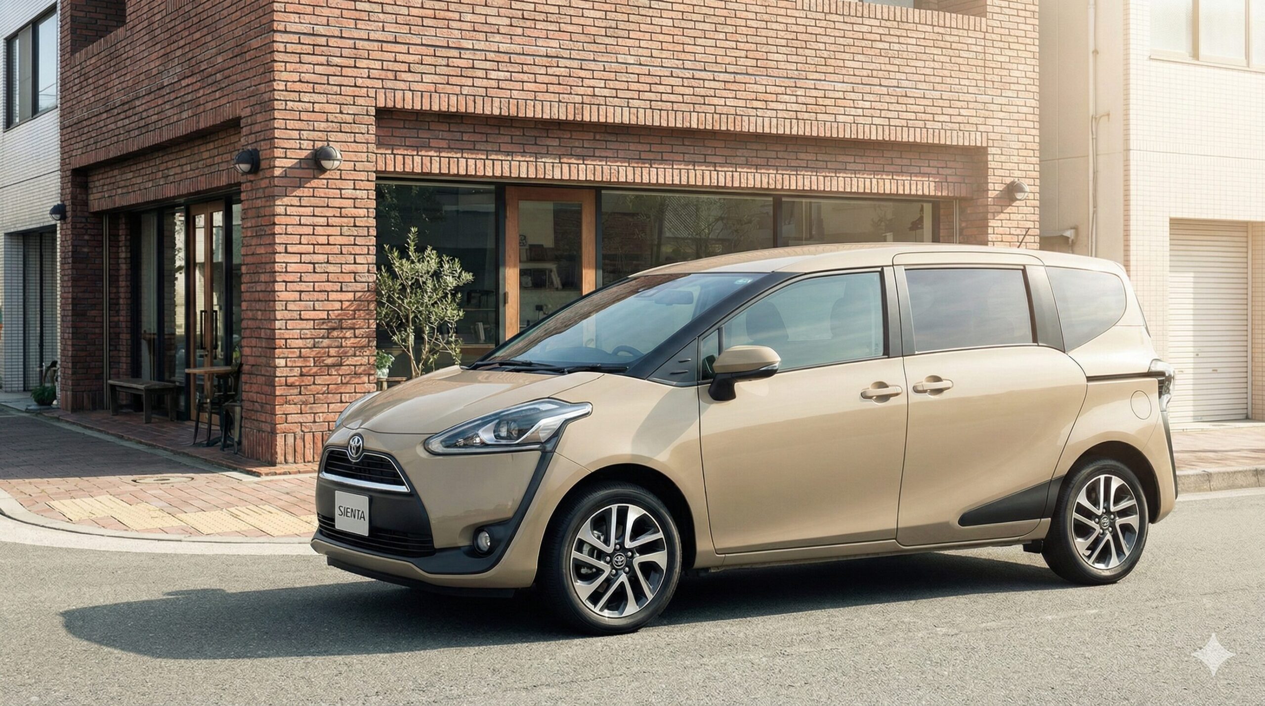 シエンタのベージュは「かわいい」と高評価